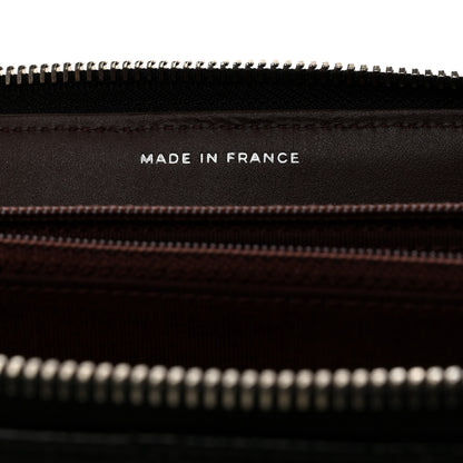 Chanel Caviar Quilted Large Gusset Zip Around Wallet Black 7 of 8