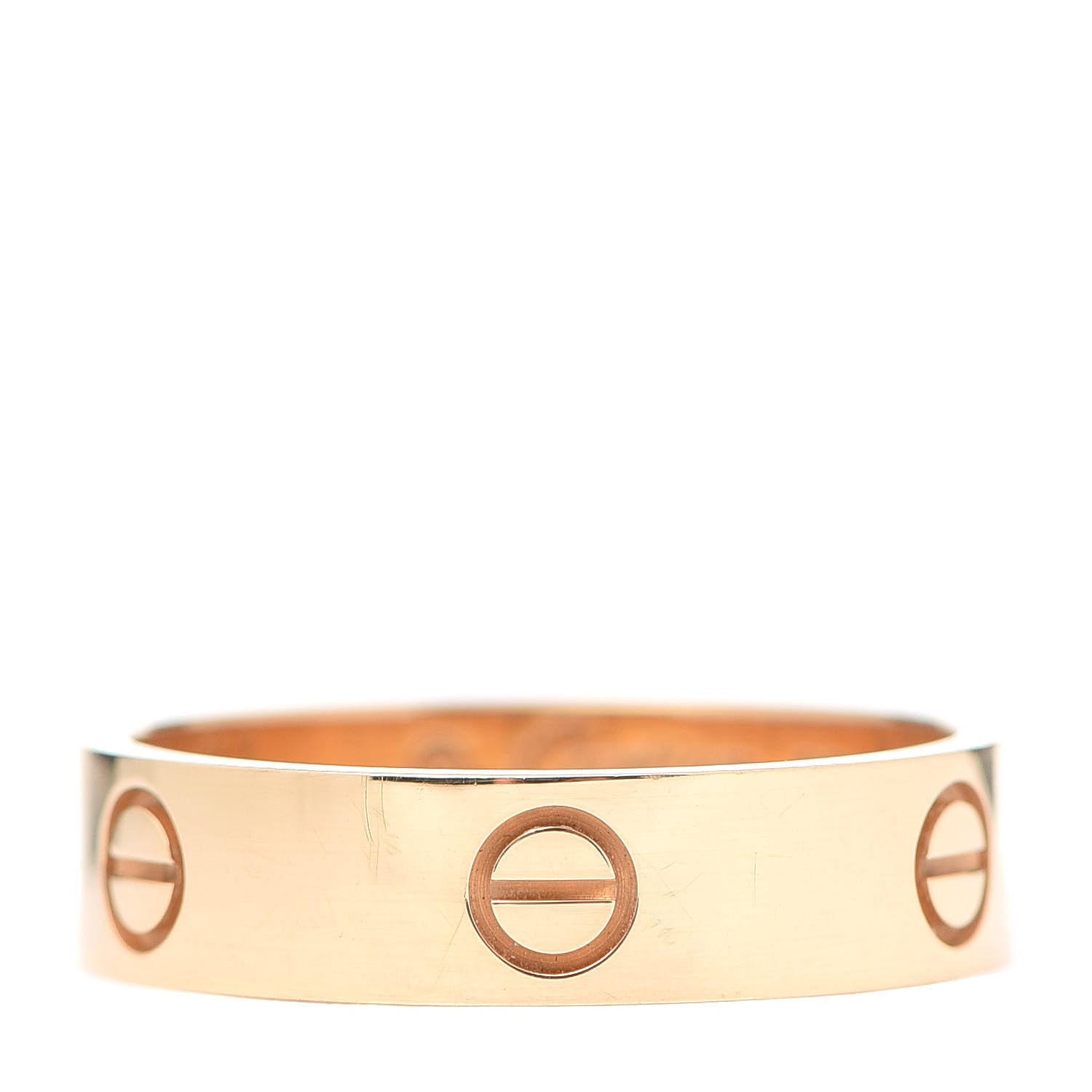 Cartier 18K Yellow Gold 5.5mm LOVE Ring 63 10.25 1 of 6