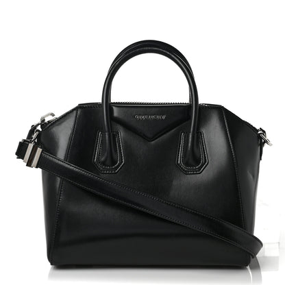 Givenchy Shiny Lord Calfskin Medium Antigona Black 1 of 9