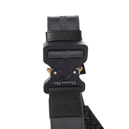 Christian Dior Oblique Mens Saddle Bag 9 of 9