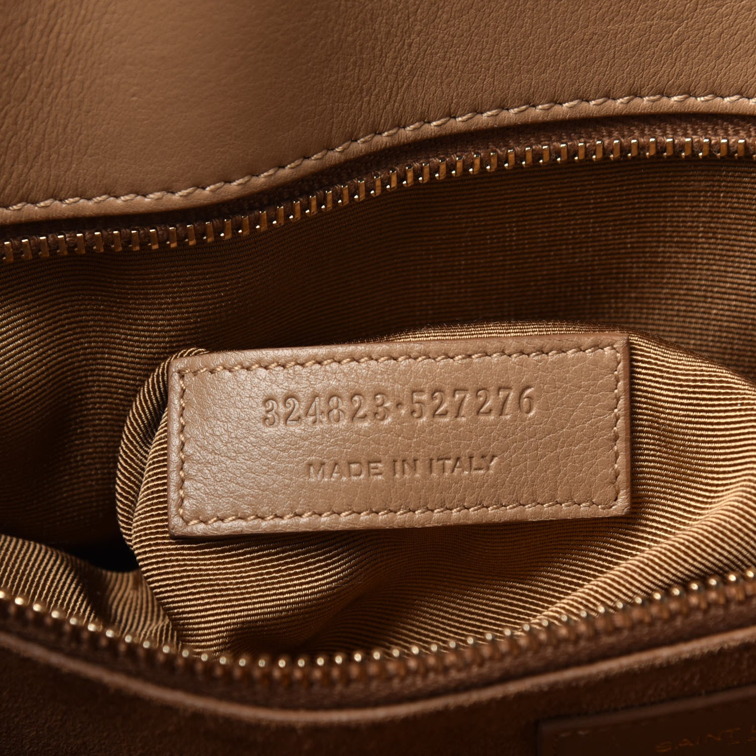Saint Laurent Calfskin Small Sac De Jour Taupe 8 of 11