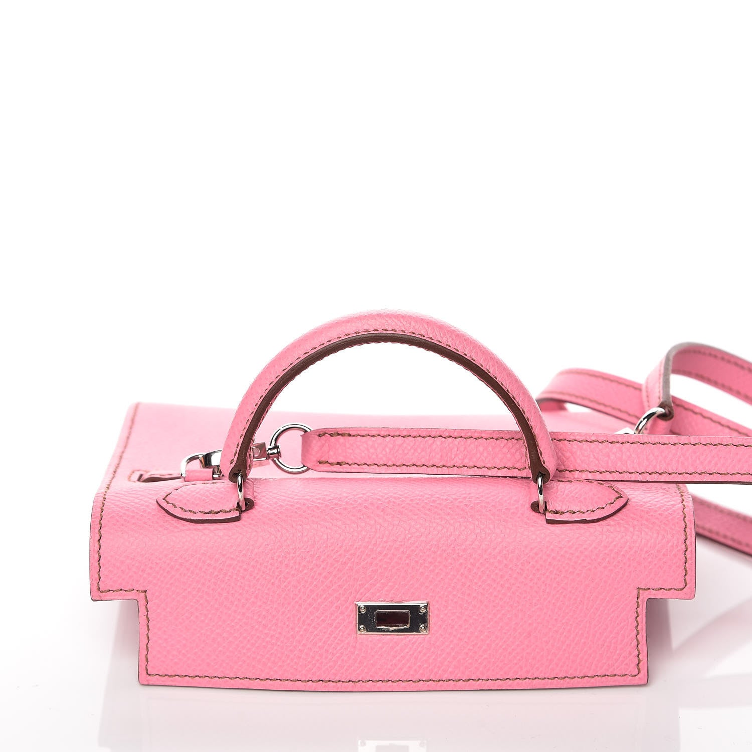 Hermes Epsom Tiny Kelly Sellier 5P Pink 29 of 35