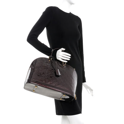 Louis Vuitton Vernis Alma GM Amarante 2 of 7