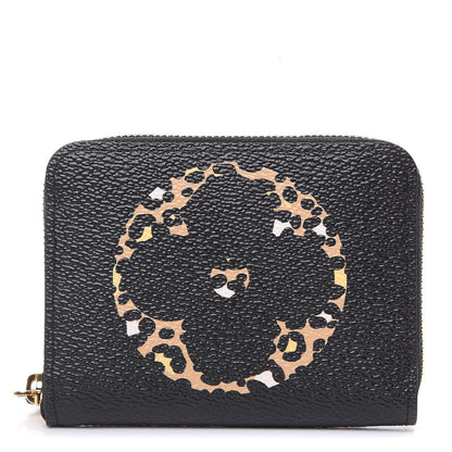 Louis Vuitton Monogram Giant Jungle Zippy Coin Purse Black 1 of 7