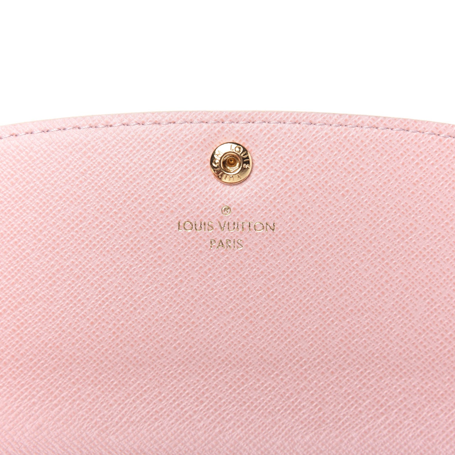 Louis Vuitton Damier Azur Emilie Wallet Rose Ballerine 9 of 10