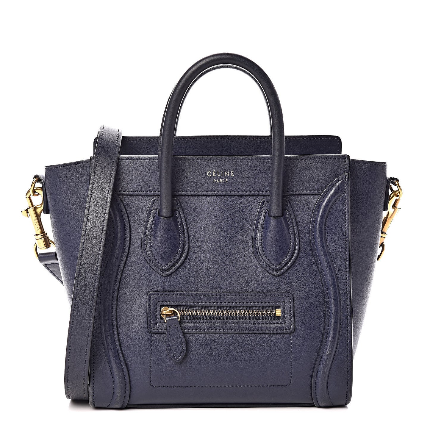 Smooth Calfskin Nano Luggage Ink