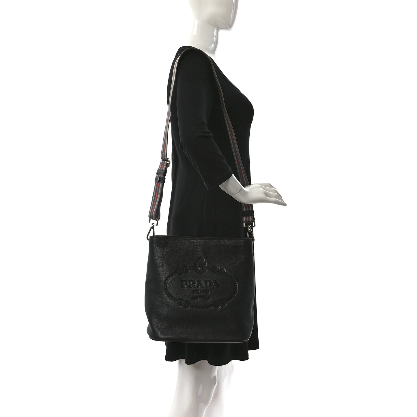Vitello Phenix Logo Hobo Black