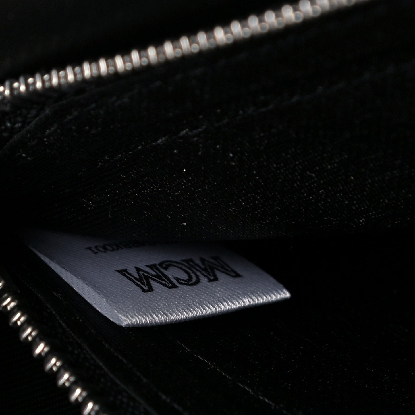Visetos Large Tri-Fold Flap Wallet Black