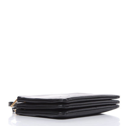 Celine Lambskin Small Trio Crossbody Bag Black 4 of 12