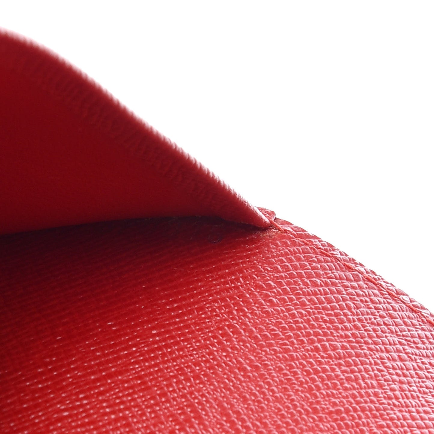 Epi Medium Ring Agenda Cover Rouge