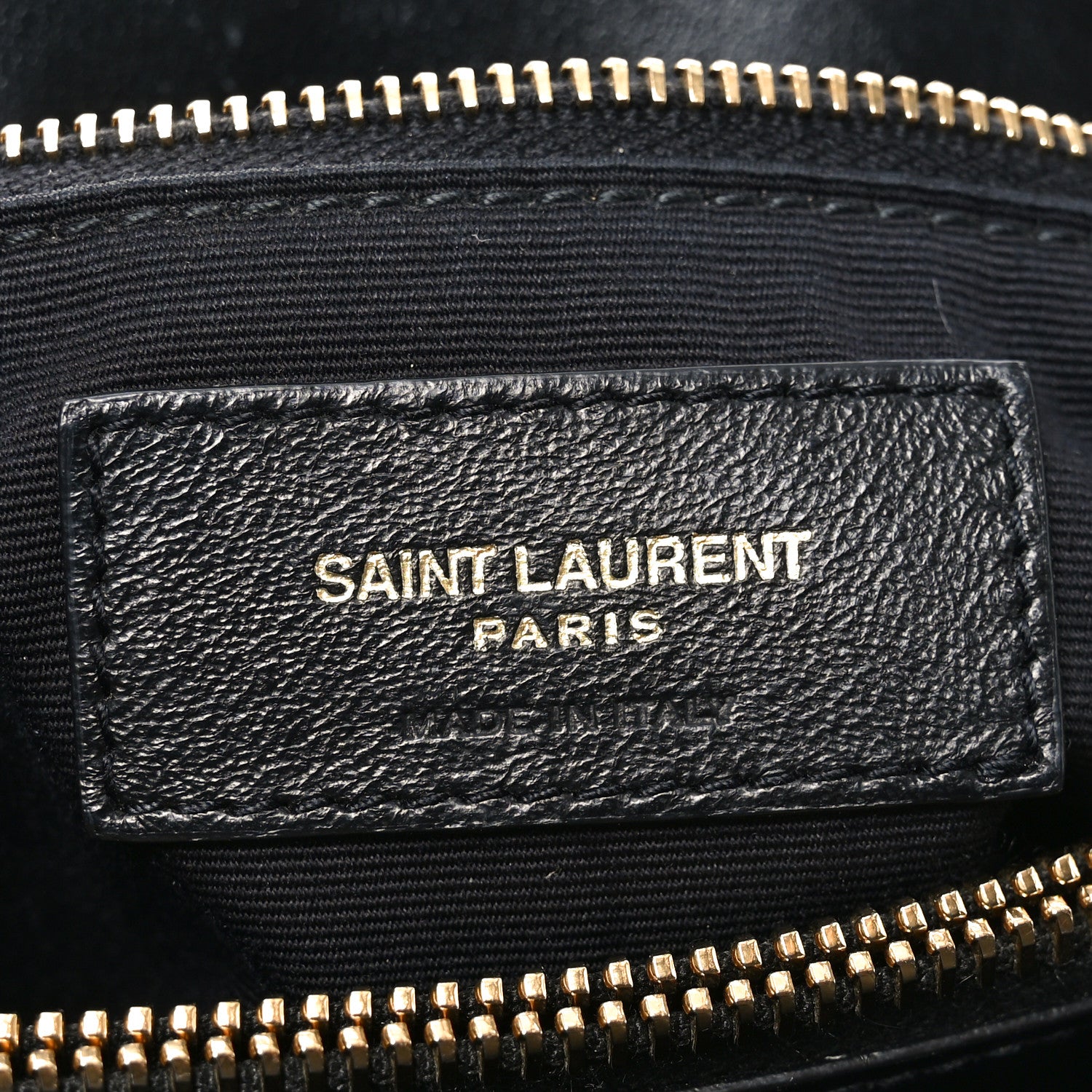 Saint Laurent Calfskin Y Quilted Monogram Medium Loulou Chain Satchel Black 8 of 18