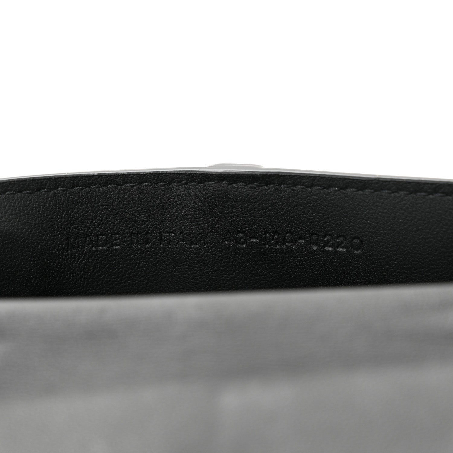Christian Dior Ultra Matte Calfskin Nano Saddle Chain Pouch Black 7 of 11