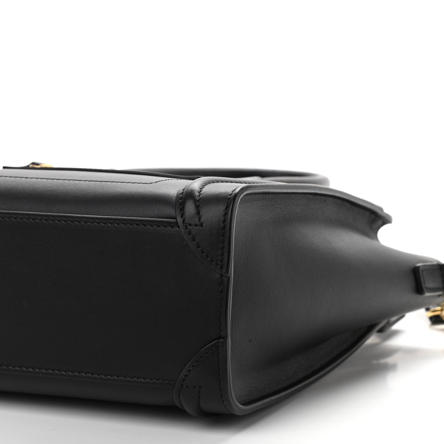 Smooth Calfskin Nano Luggage Black