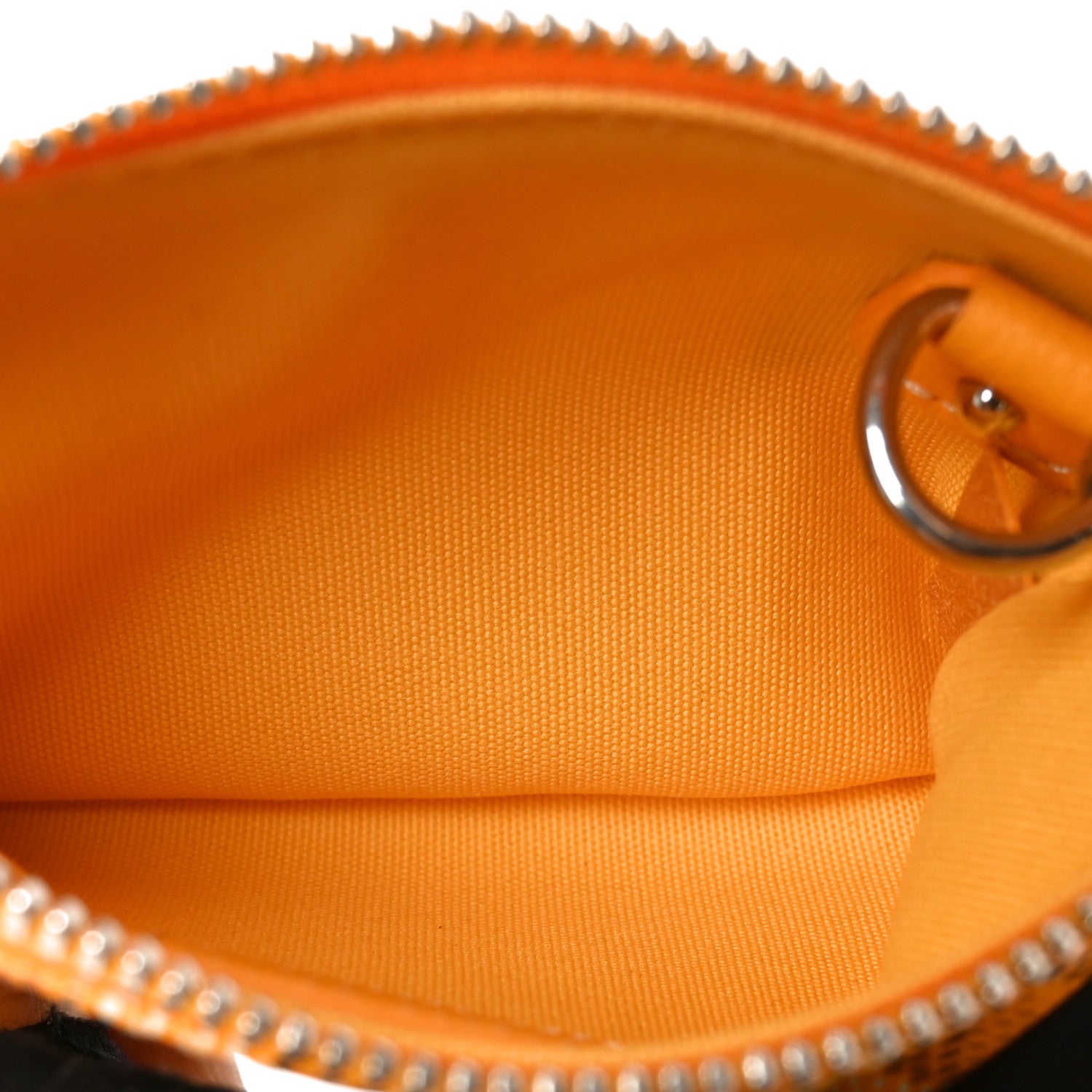 Goyard Goyardine Nano Senat Key Pouch Yellow 5 of 7
