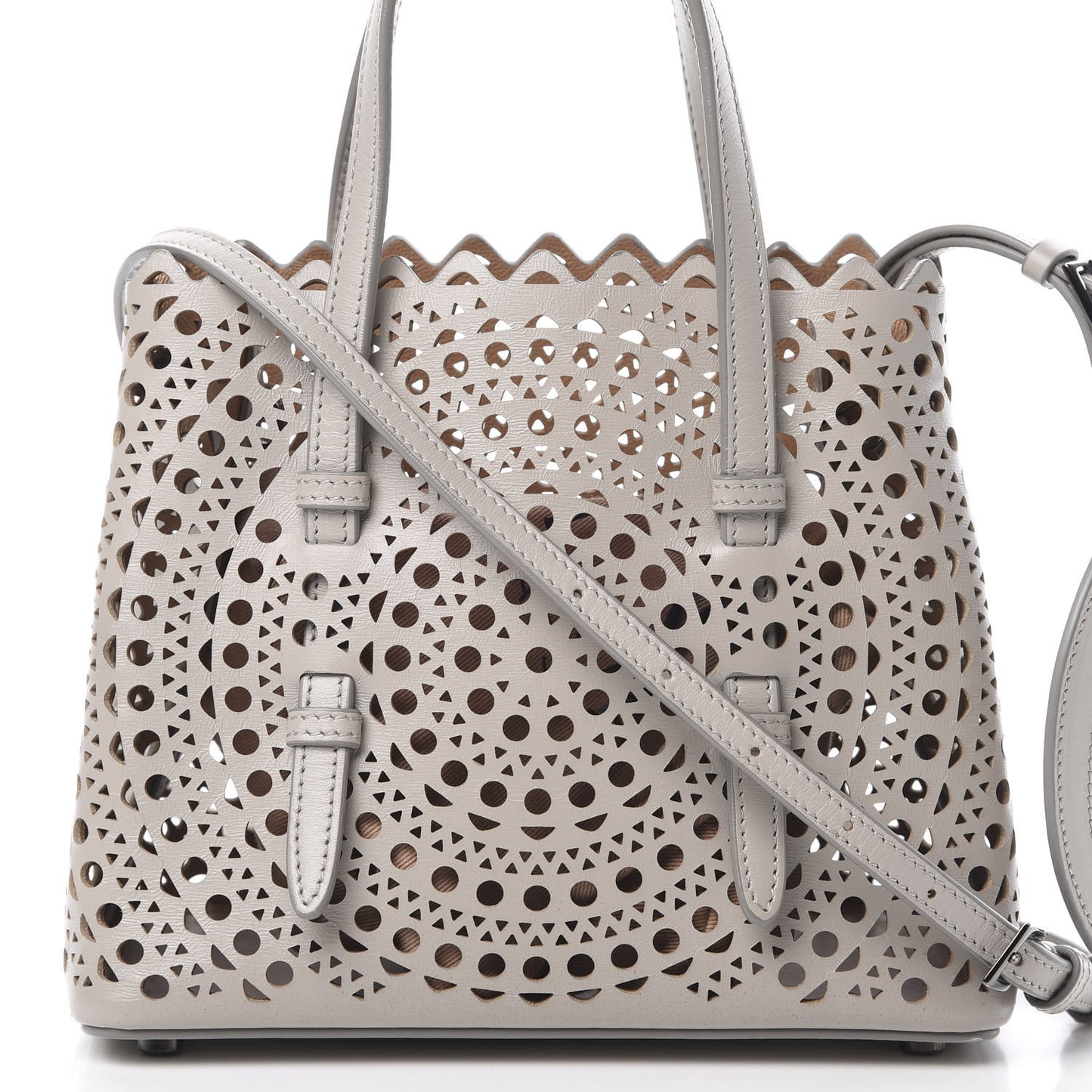 Calfskin Vienne Mina 25 Bag Perle