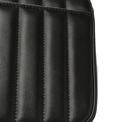 Saint Laurent Lambskin Matelasse Monogram Small Vicky Chain Bag Black 13 of 17