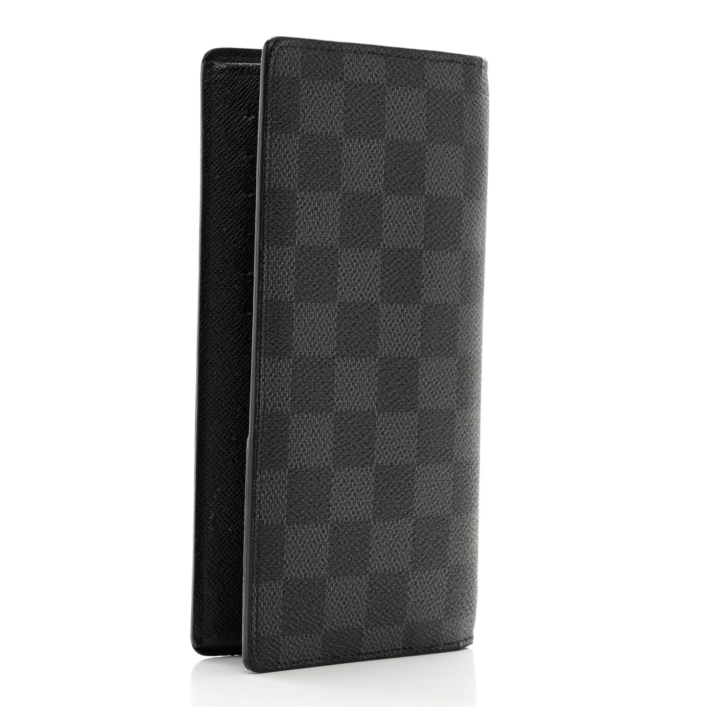 LOUIS VUITTON Damier Graphite Brazza Wallet