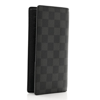 Louis Vuitton LOUIS VUITTON Damier Graphite Brazza Wallet 3 of 9