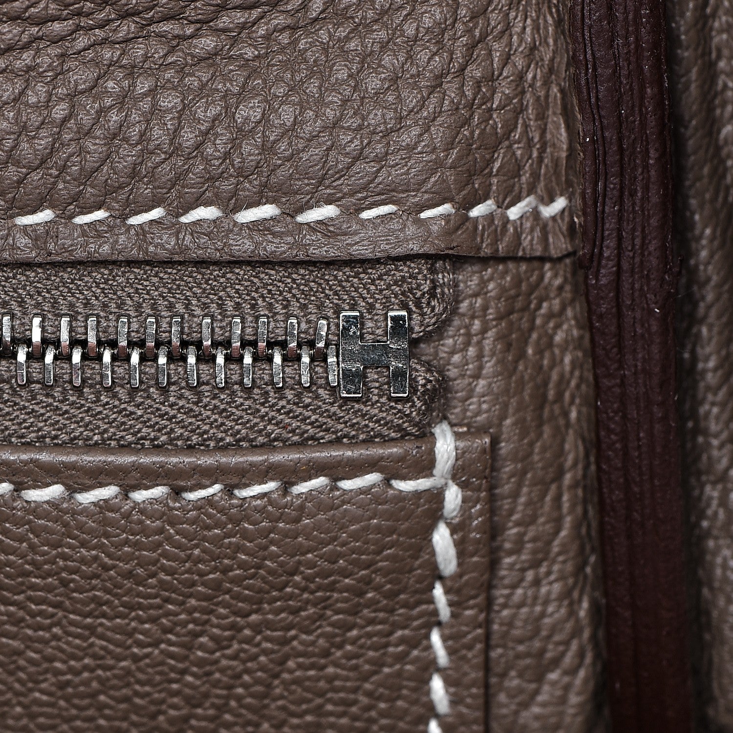 Hermes Togo Kelly Retourne 28 Etoupe 16 of 36