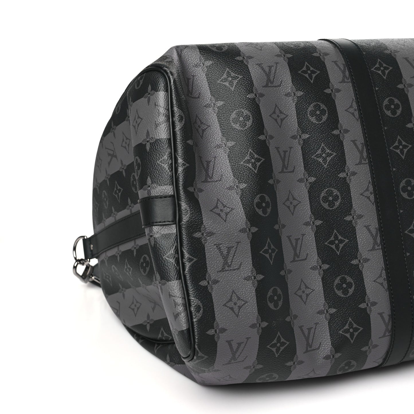 X NIGO Monogram Eclipse Stripes LV Keepall Bandouliere 50