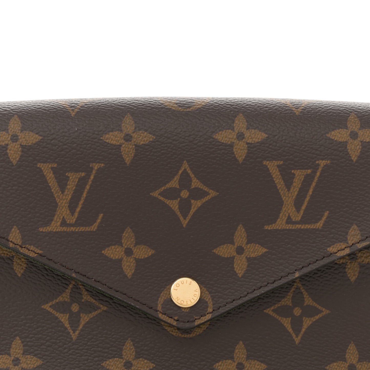Monogram Felicie Strap & Go Felicie Pochette Kaki