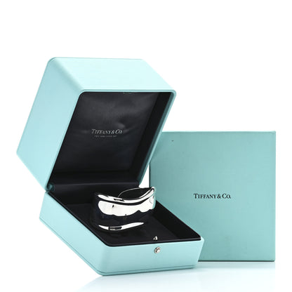 Tiffany Sterling Silver Small Elsa Peretti Left Wrist Bone Cuff Bracelet 4 of 4