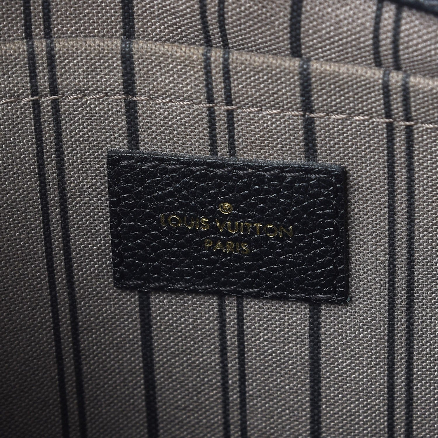Louis Vuitton Empreinte Montaigne GM Black 7 of 20