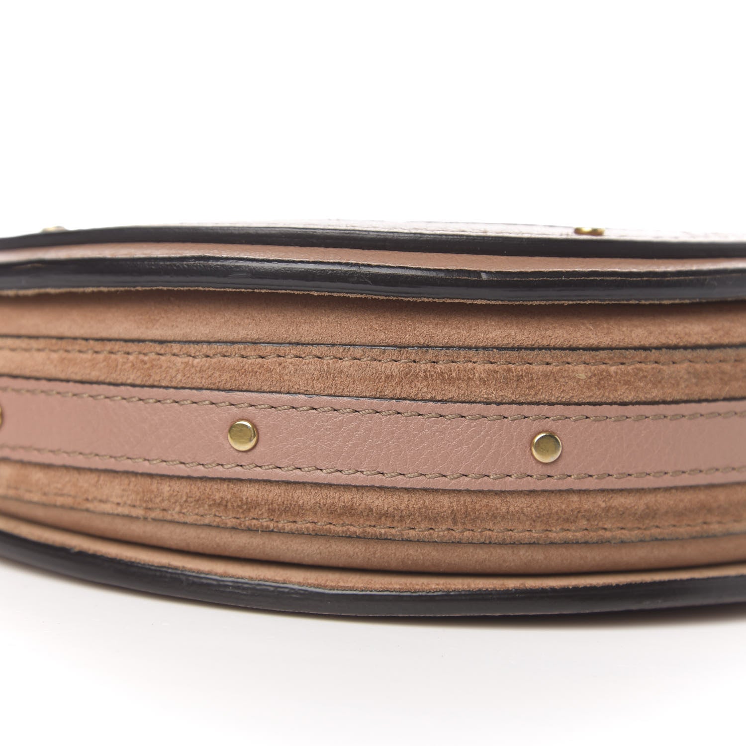 Chloe Calfskin Suede Small Pixie Bag Nougat 8 of 10
