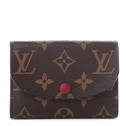 Louis Vuitton Monogram Rosalie Coin Purse Fuchsia 1 of 8