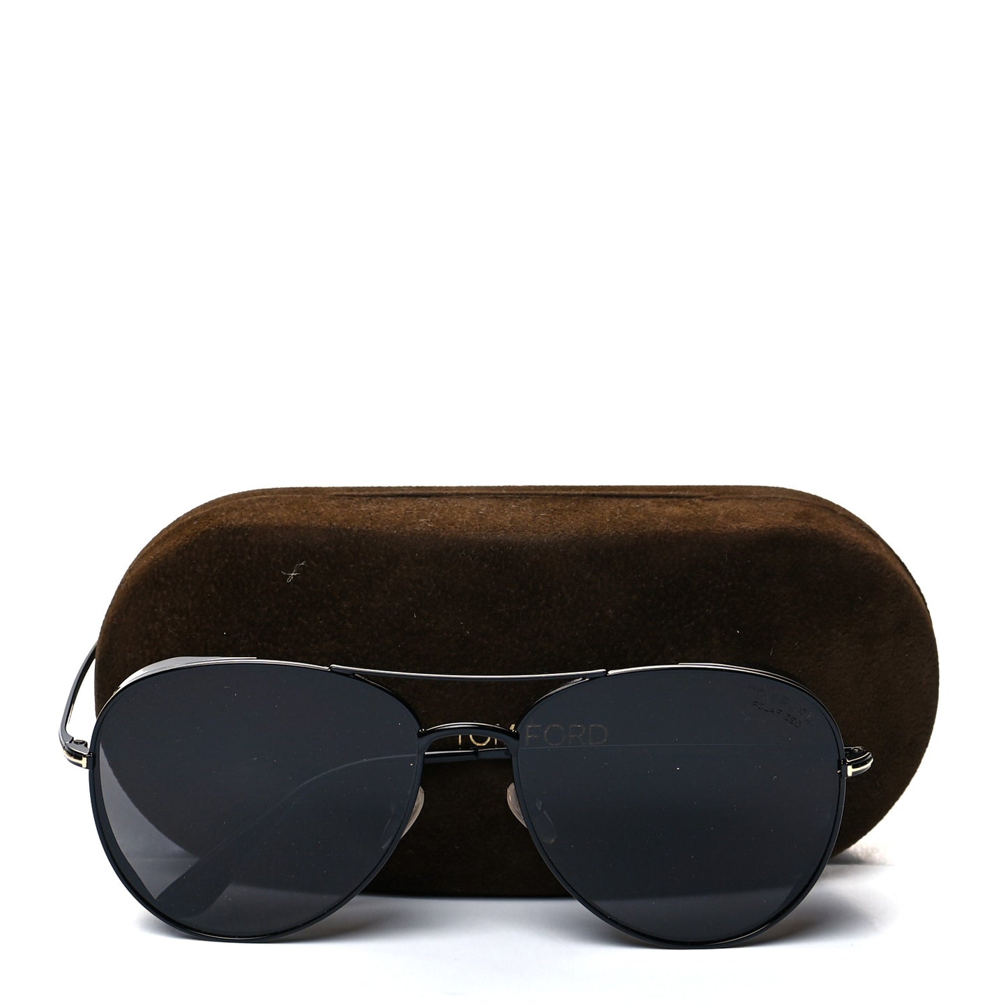 Metal Aviator Sunglasses TF723K Black