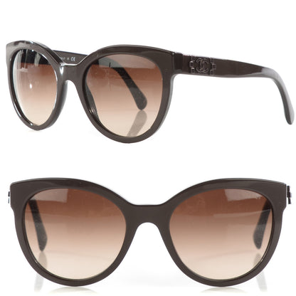 Chanel CC Pantos Signature 5315 Sunglasses Brown 1 of 6
