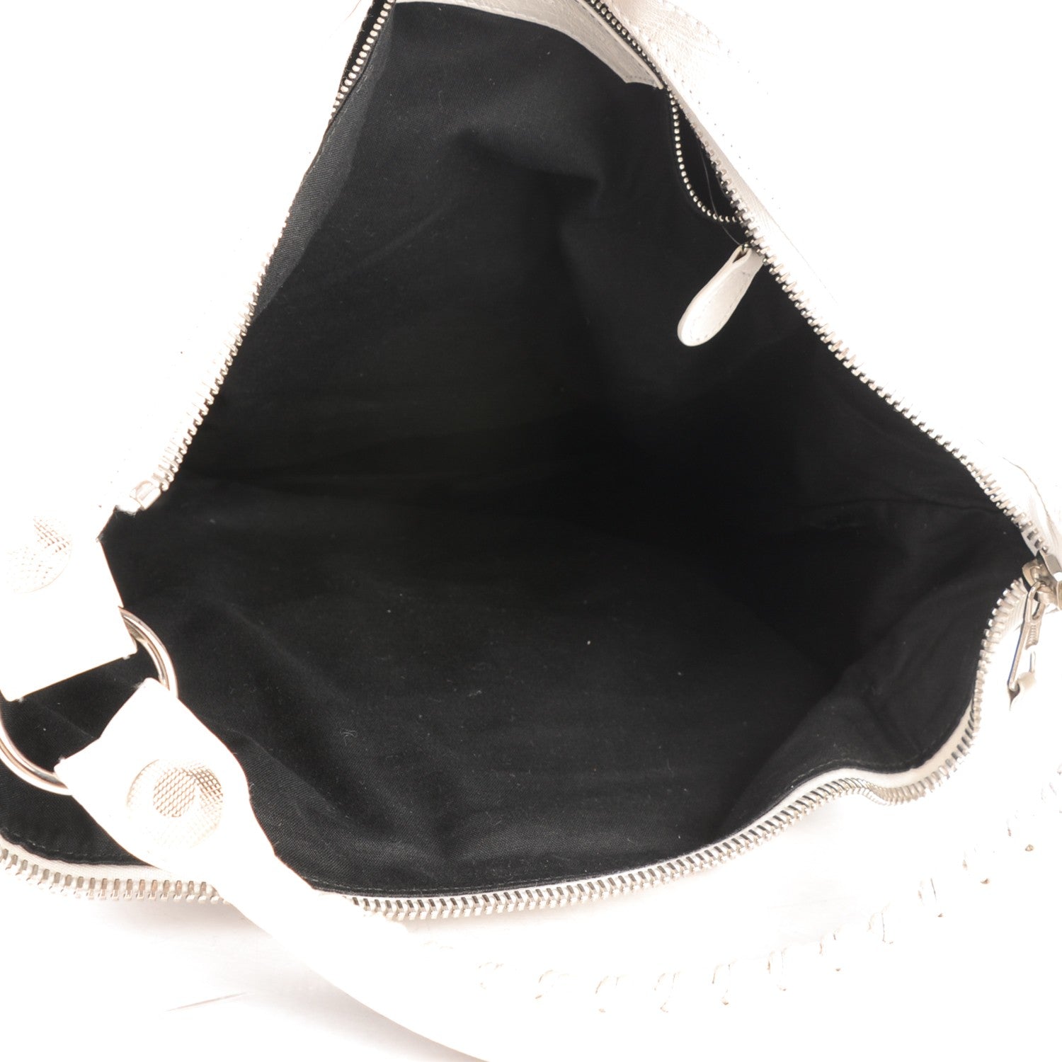 Balenciaga Agneau Giant 21 Silver Hardware Day Hobo White 6 of 8