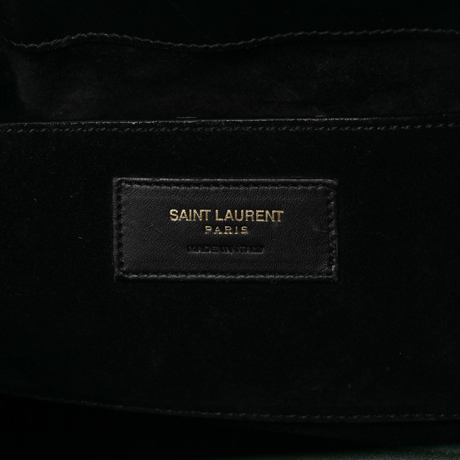 Saint Laurent Calfskin Large Emmanuelle Bucket Bag Black 6 of 17
