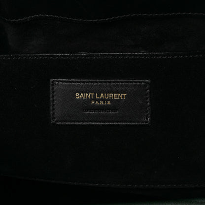 Saint Laurent Calfskin Large Emmanuelle Bucket Bag Black 6 of 17