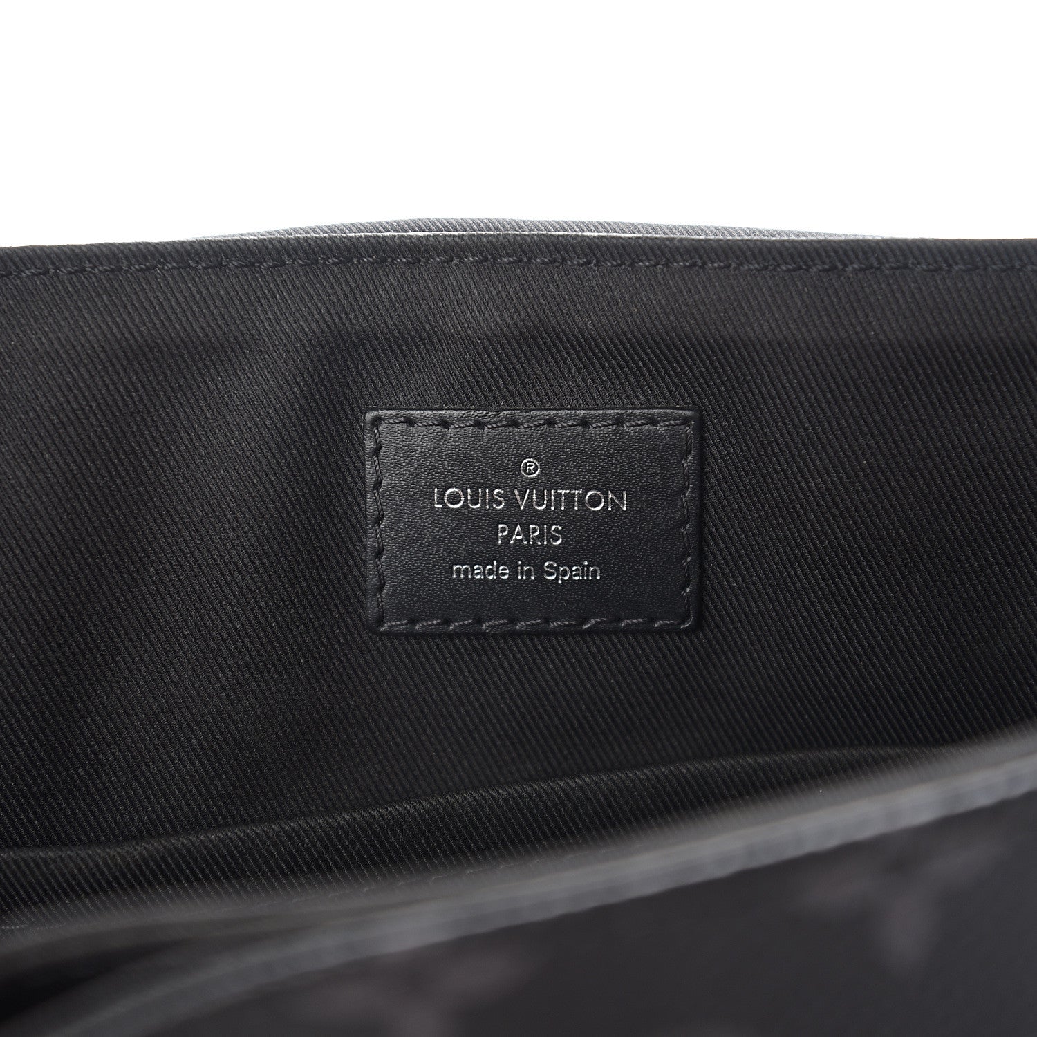 Louis Vuitton Monogram Eclipse District PM Black 5 of 9
