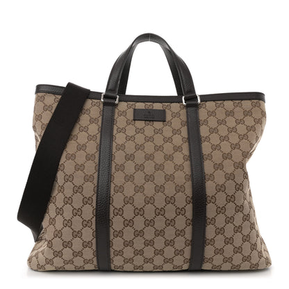 Gucci GG Monogram Large Joy Tote Bag Dark Brown 1 of 13
