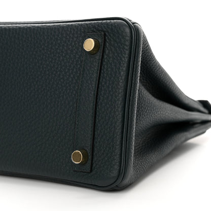 Hermes Togo Birkin 25 Vert Cypress 10 of 11