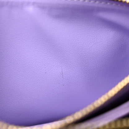 Louis Vuitton Monogram Multicolor Zippy Wallet Black Violet 8 of 11