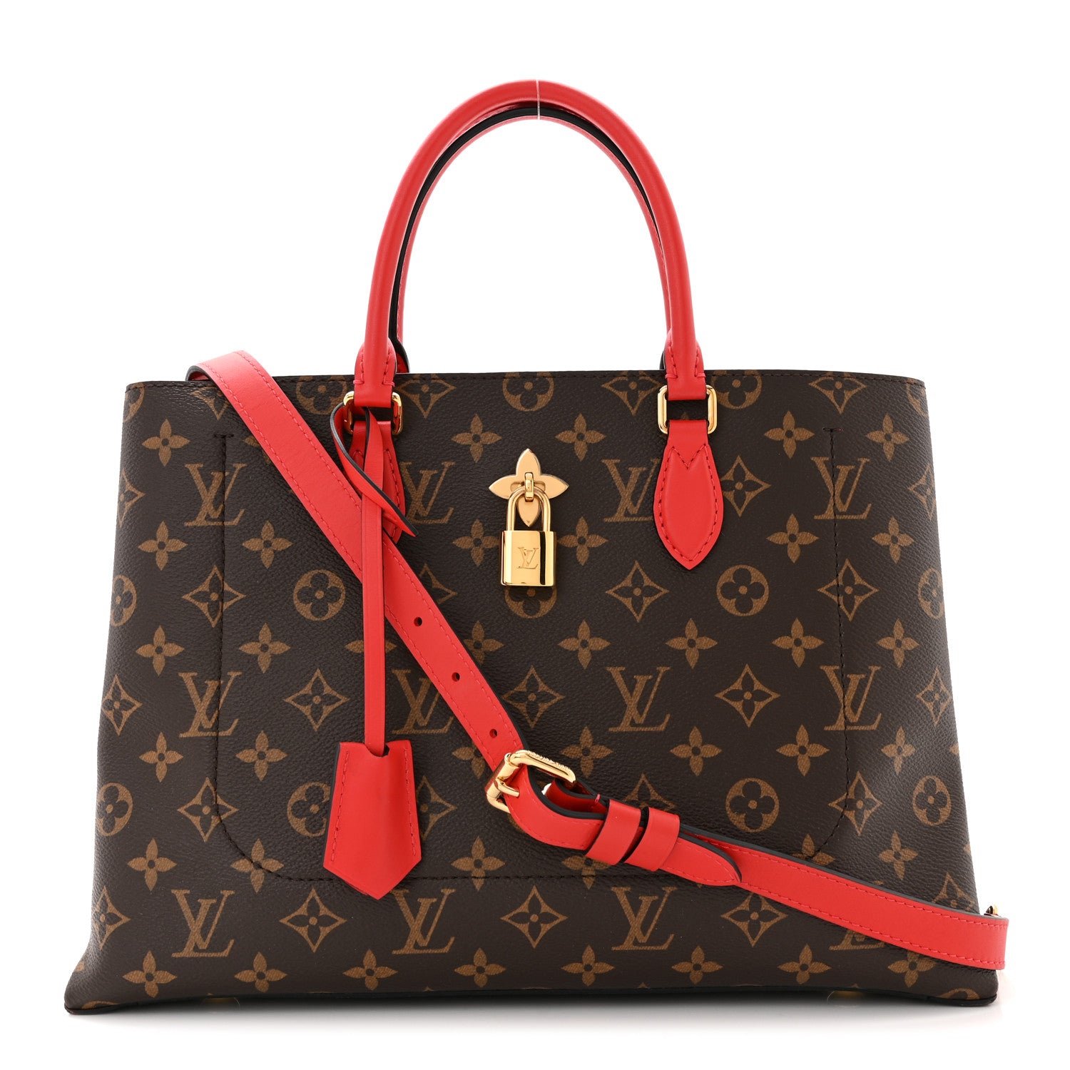 Louis Vuitton Monogram Flower Tote Coquelicot 1 of 11