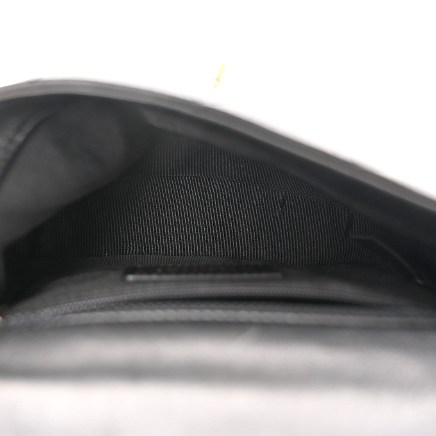 Chanel Calfskin Quilted Carry With Chic Flap Waist Bag With Chain Black 5 of 10