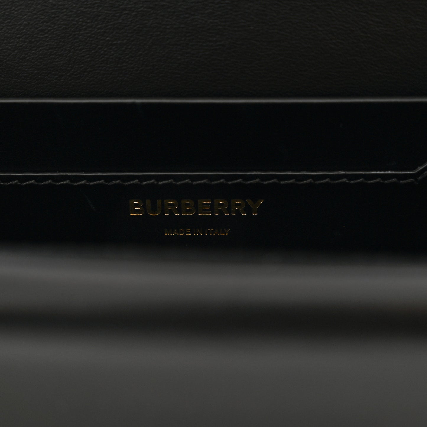 Smooth Calfskin Quilted Check TB Envelope Belt Bag Black