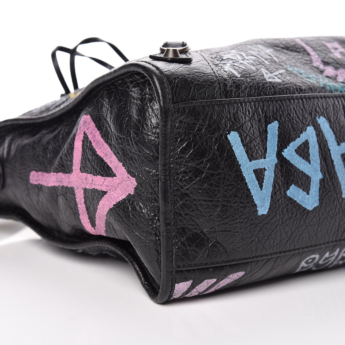 Agneau Graffiti All Over Classic Hardware City Black Multicolor