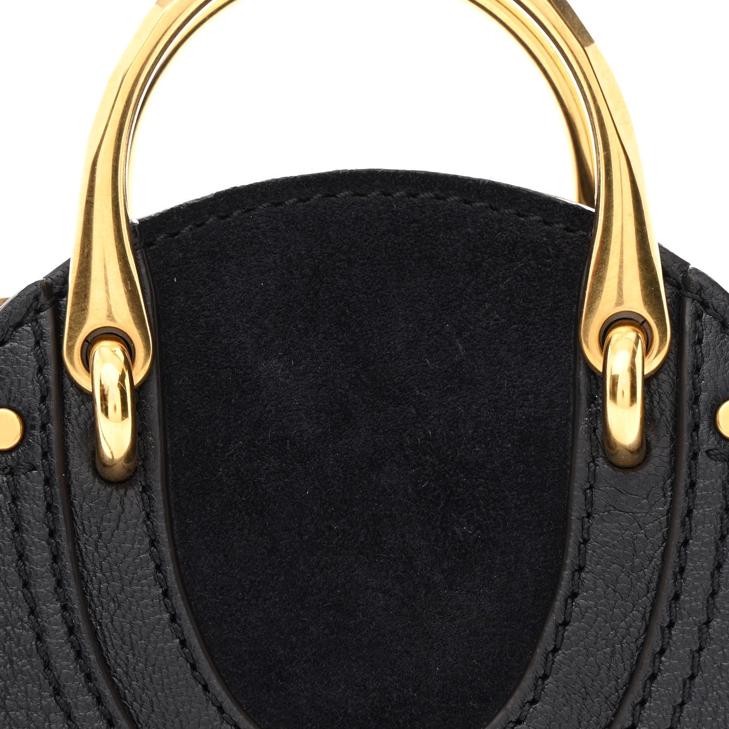 Chloe Calfskin Small Pixie Bag Blue 9 of 12