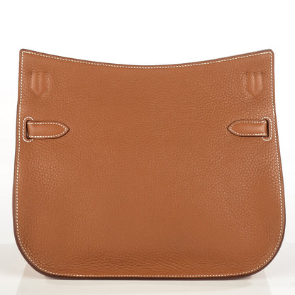 Hermes Taurillon Clemence Jypsiere 28 Gold 4 of 21