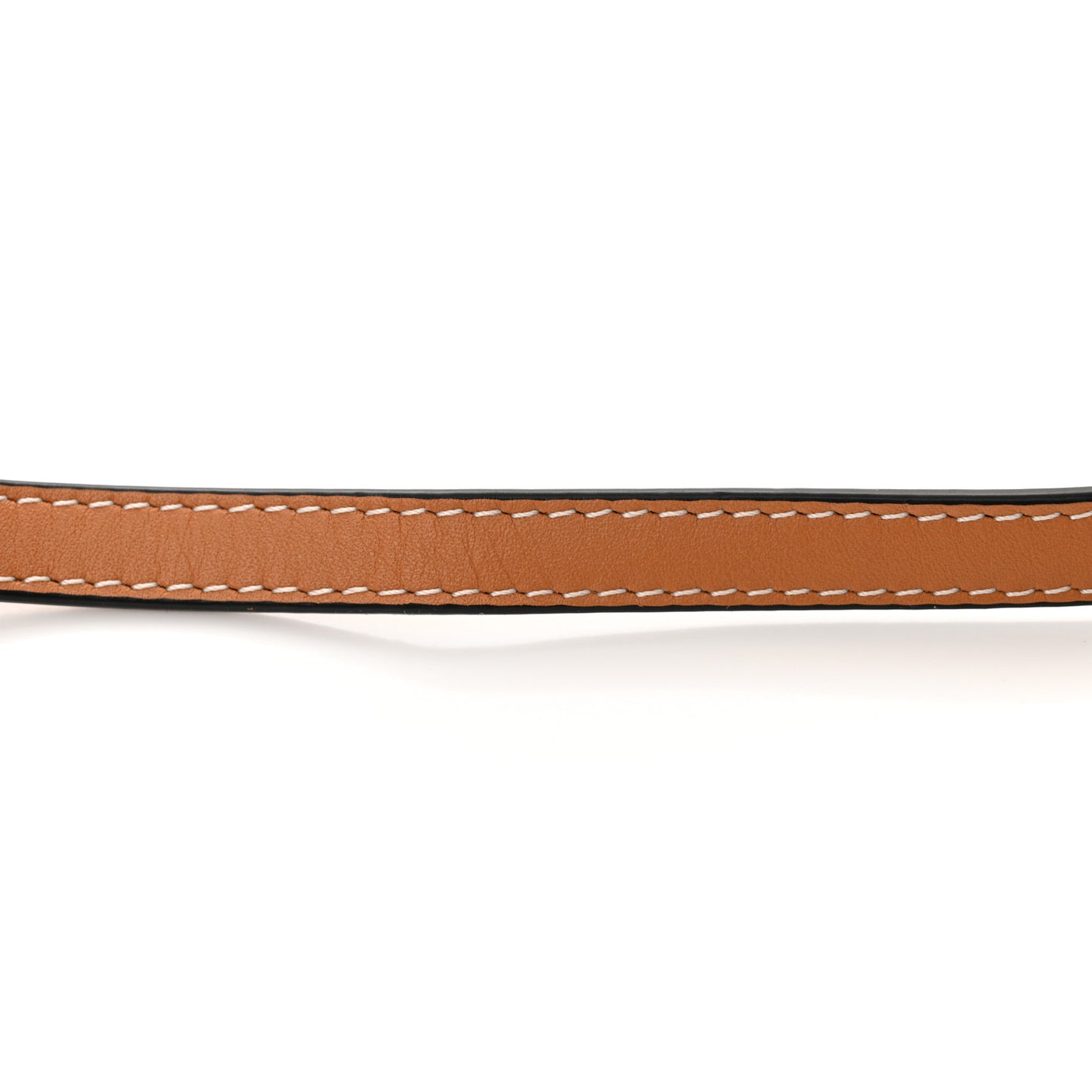 Soft Calfskin Heel Saddle Bag Tan