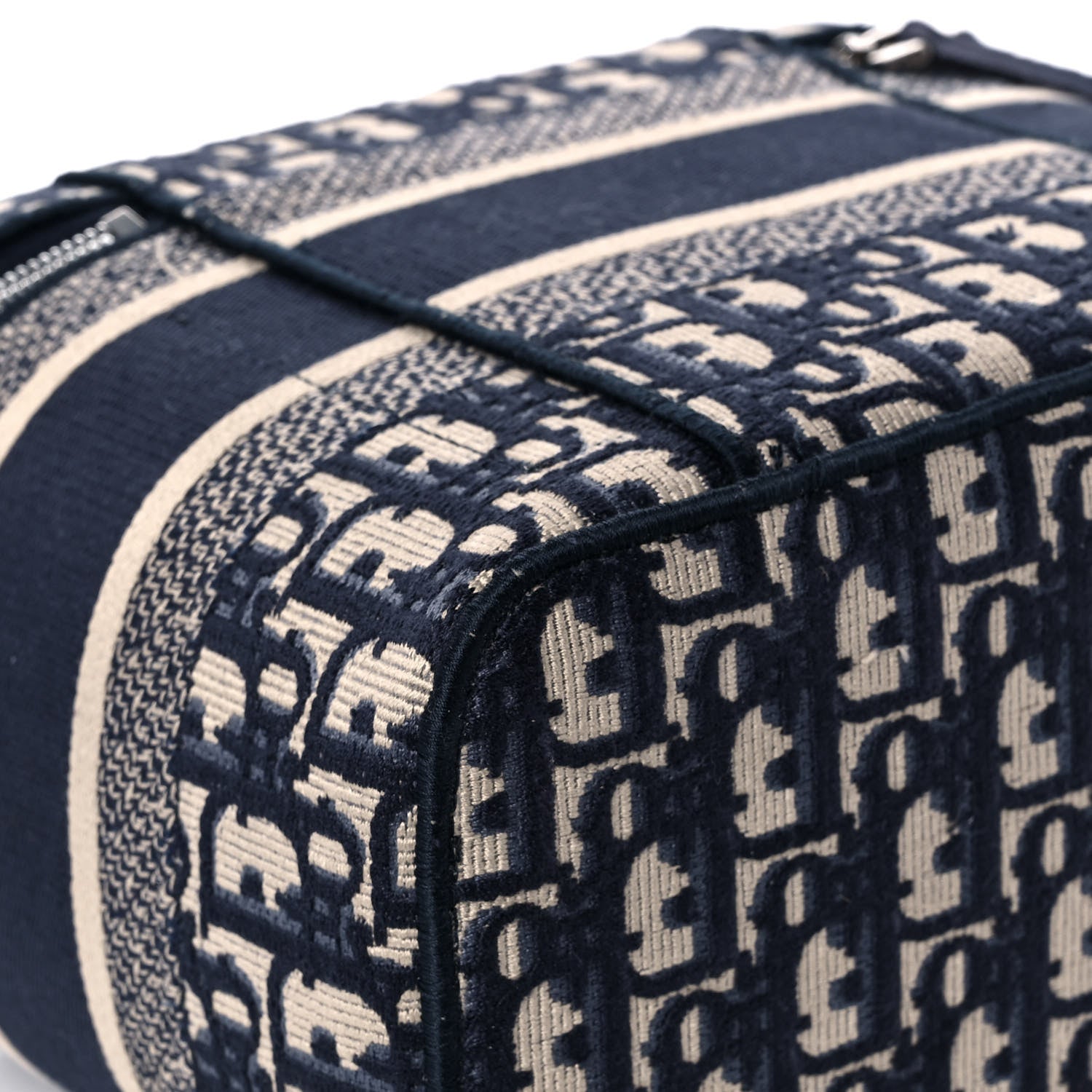 Christian Dior Oblique Diortravel Vanity Case Blue 7 of 14