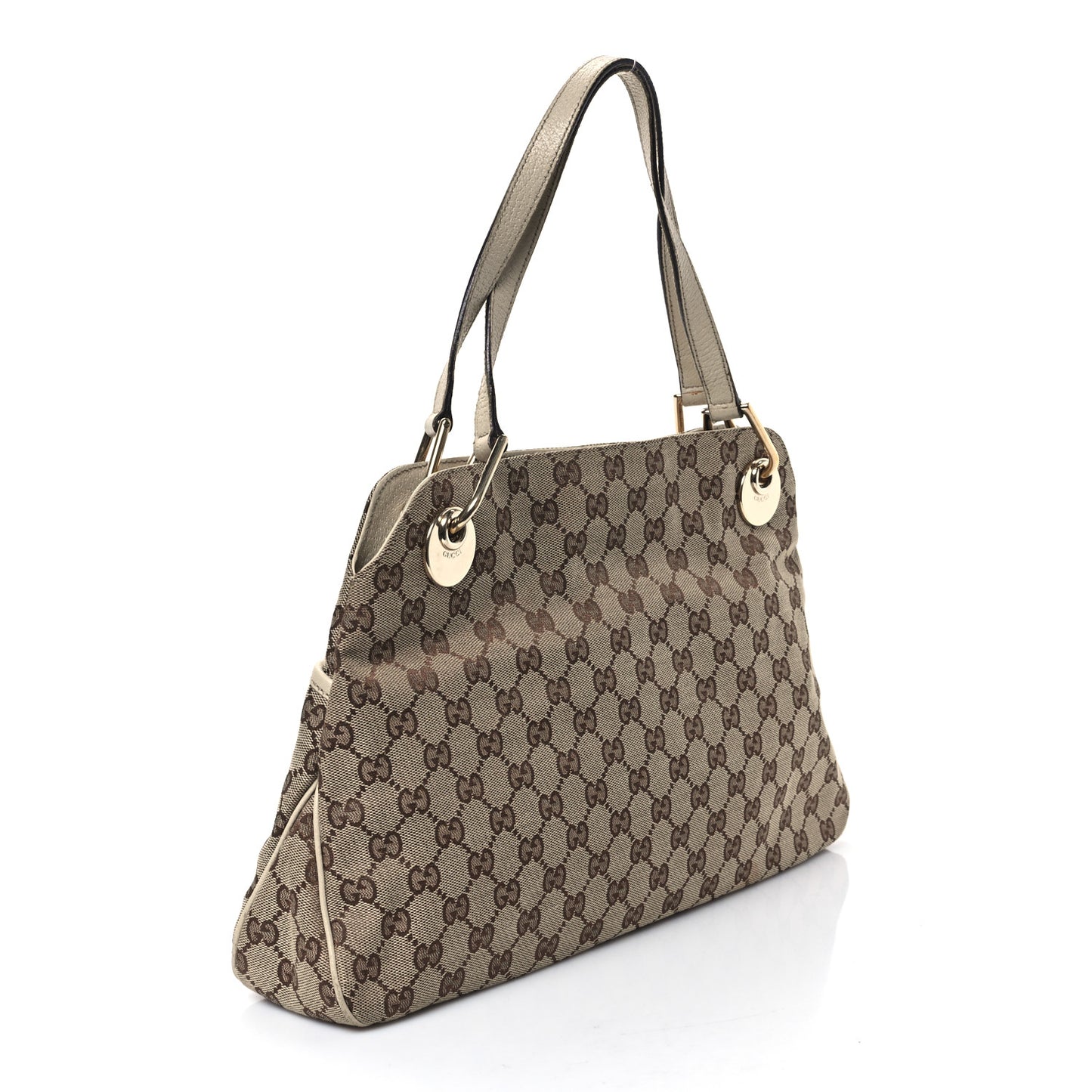 Monogram Medium Eclipse Shoulder Bag Off White