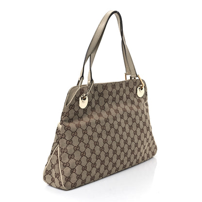 Gucci Monogram Medium Eclipse Shoulder Bag Off White 3 of 10