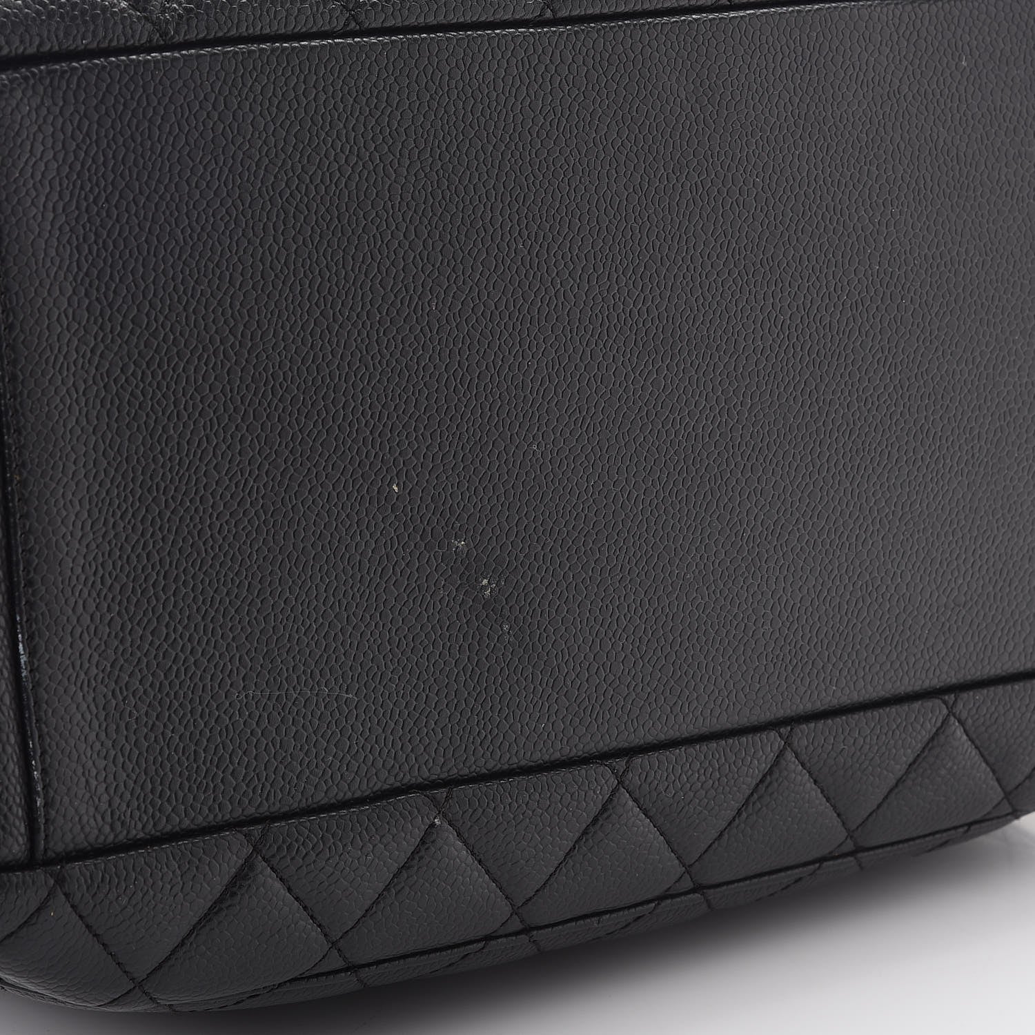 Chanel Caviar Quilted Grand Shopping Tote GST Black 13 of 14