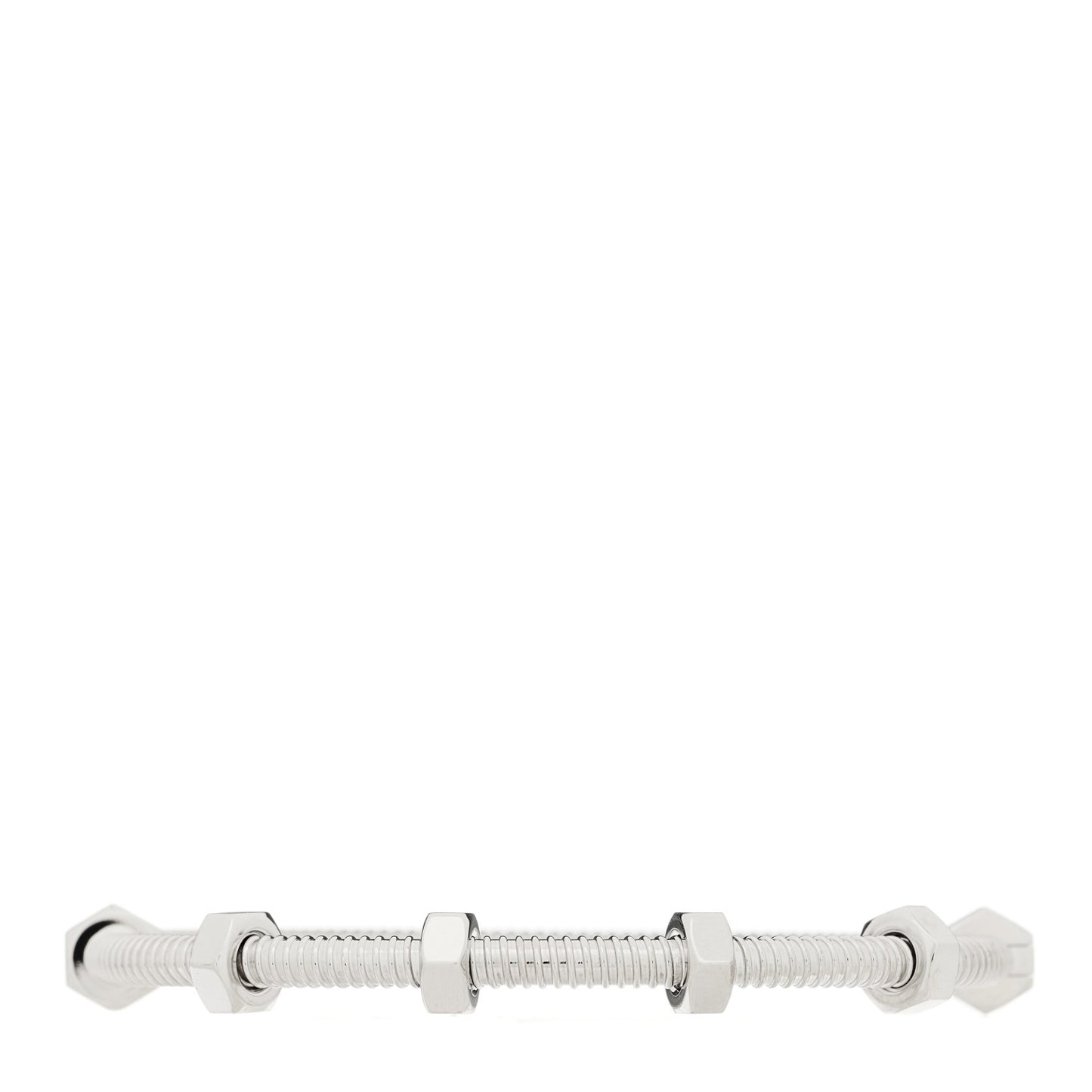 18K White Gold Ecrou de Cartier Bracelet 16